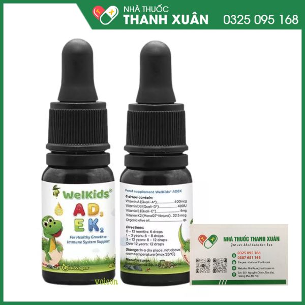 WelKids ADEK tăng cường sức khỏe, sức đề kháng cho trẻ